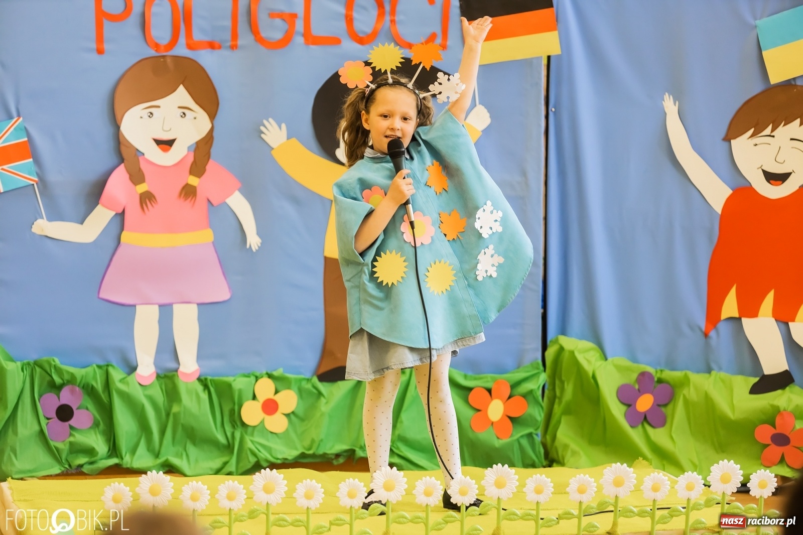 Zdjęcie w galerii na portalu naszraciborz.pl: Mali Poligloci w Przedszkolu nr 11 wiadomości z regionu