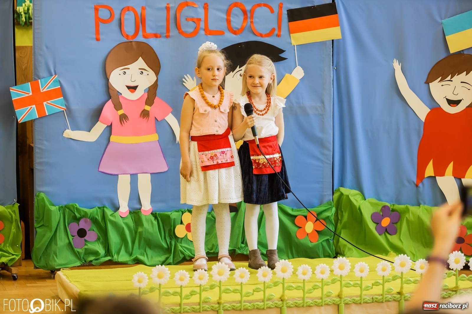 Zdjęcie w galerii na portalu naszraciborz.pl: Mali Poligloci w Przedszkolu nr 11 wiadomości z regionu