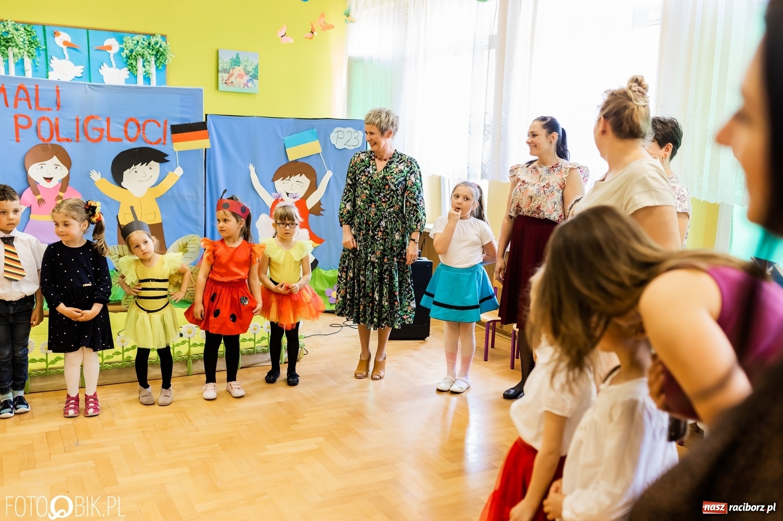 Zdjęcie w galerii na portalu naszraciborz.pl: Mali Poligloci w Przedszkolu nr 11 wiadomości z regionu