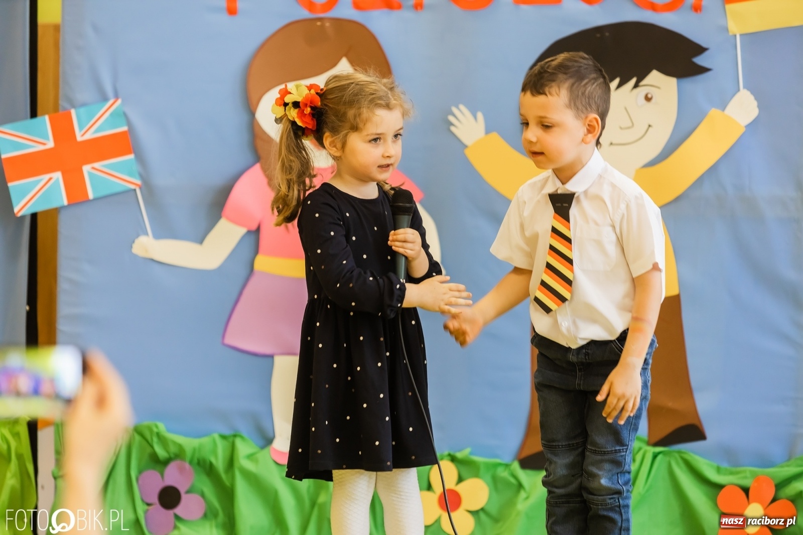 Zdjęcie w galerii na portalu naszraciborz.pl: Mali Poligloci w Przedszkolu nr 11 wiadomości z regionu