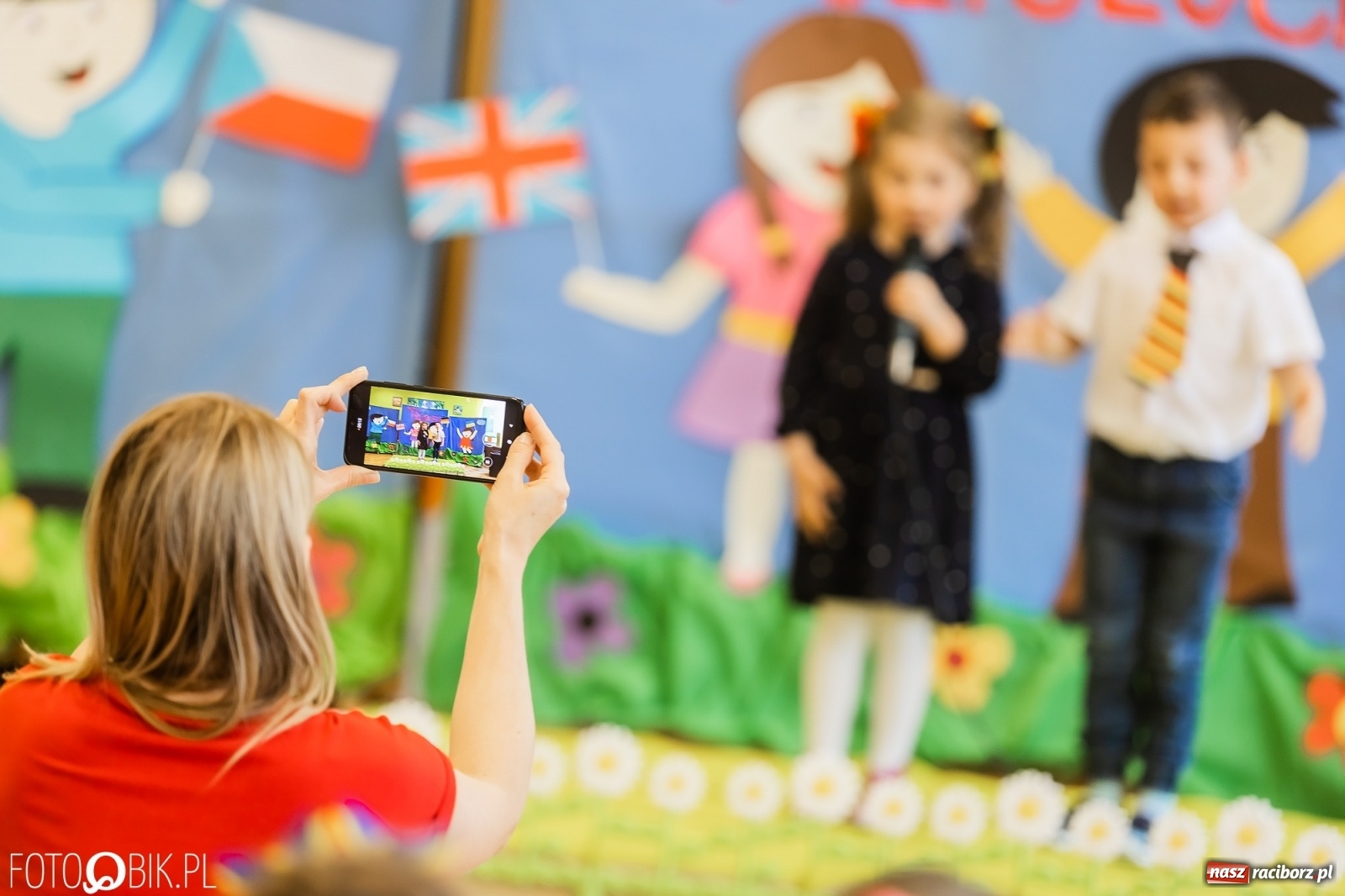 Zdjęcie w galerii na portalu naszraciborz.pl: Mali Poligloci w Przedszkolu nr 11 wiadomości z regionu