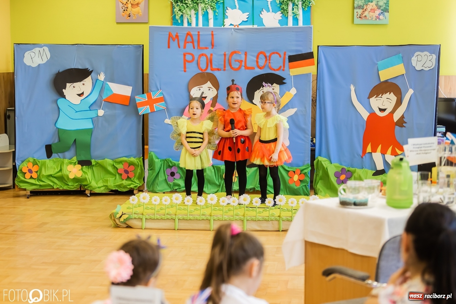 Zdjęcie w galerii na portalu naszraciborz.pl: Mali Poligloci w Przedszkolu nr 11 wiadomości z regionu