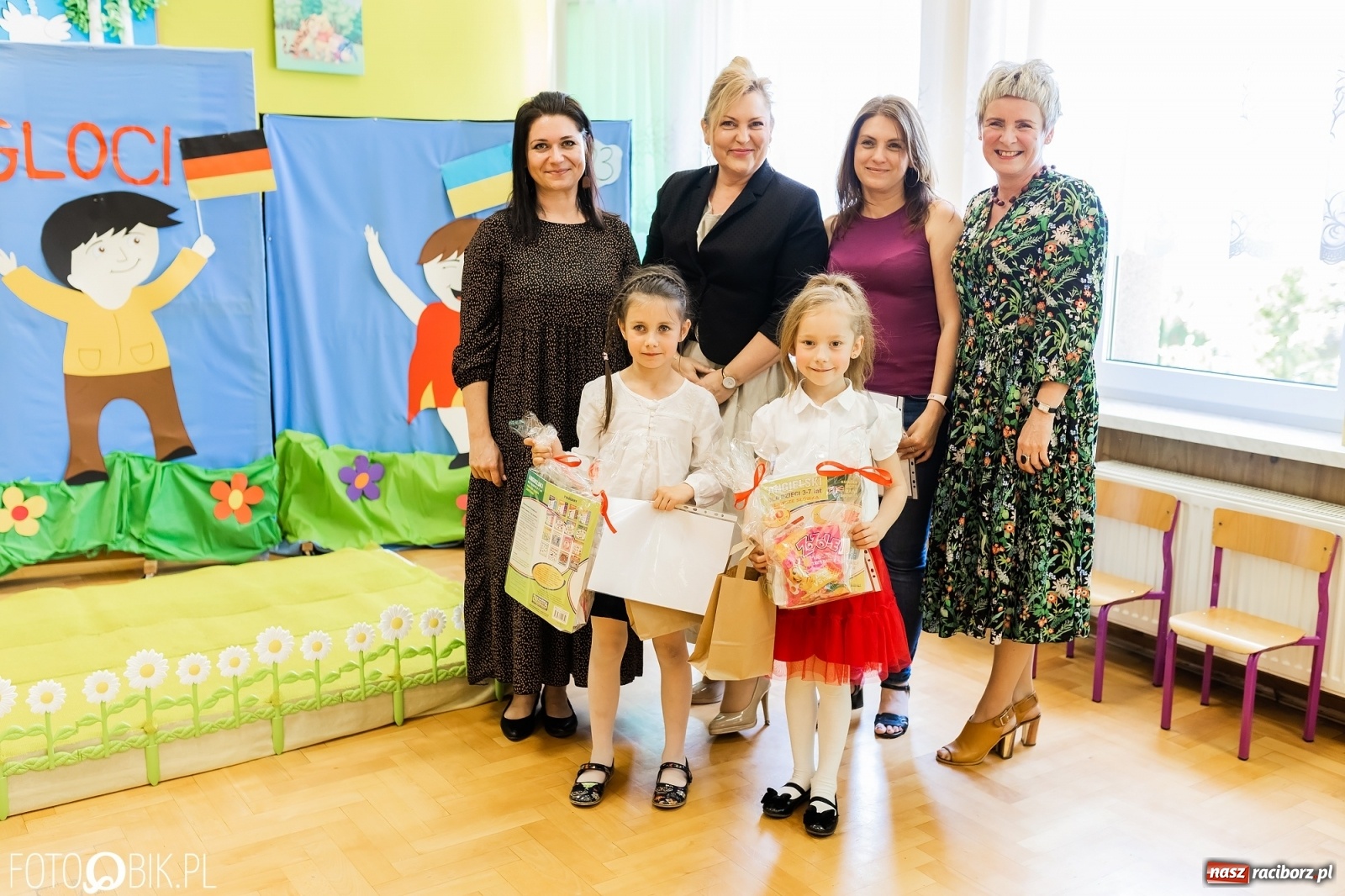 Zdjęcie w galerii na portalu naszraciborz.pl: Mali Poligloci w Przedszkolu nr 11 wiadomości z regionu