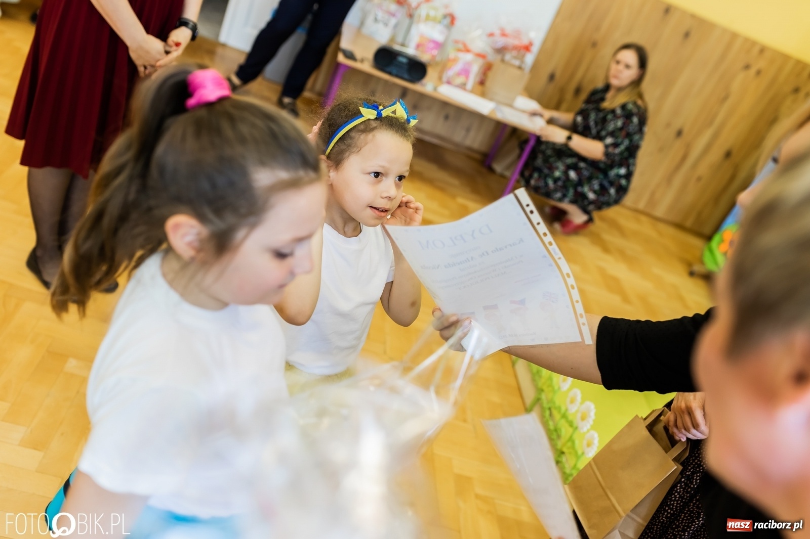 Zdjęcie w galerii na portalu naszraciborz.pl: Mali Poligloci w Przedszkolu nr 11 wiadomości z regionu