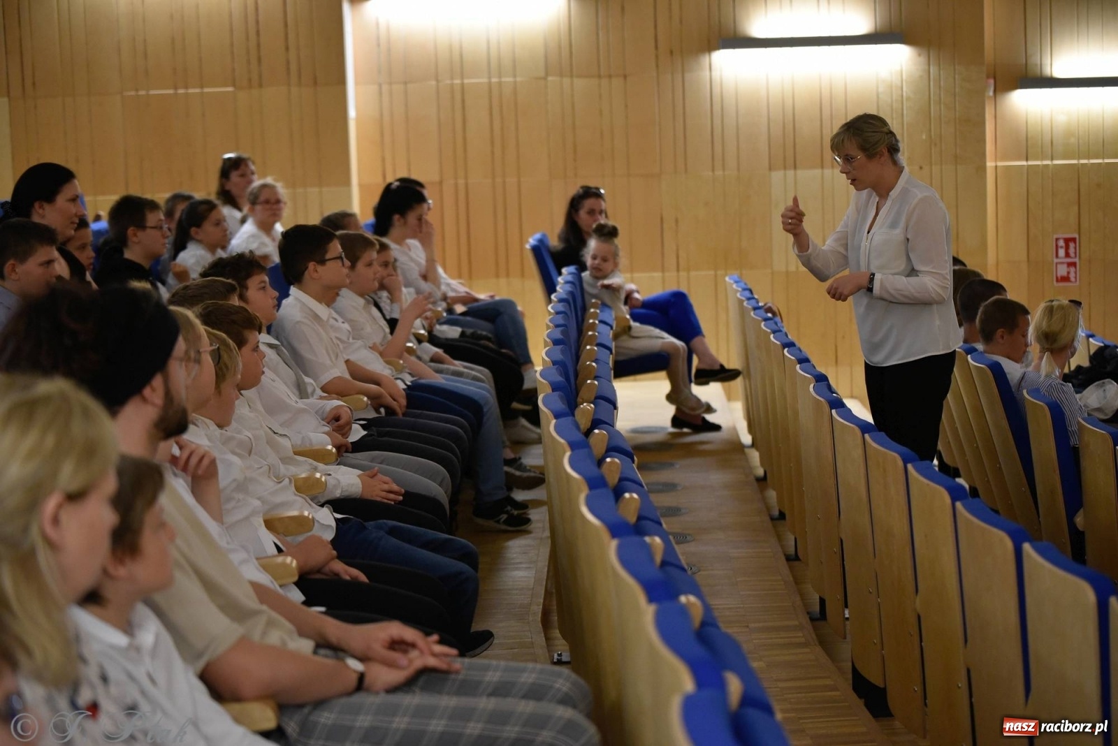 Zdjęcie w galerii na portalu naszraciborz.pl: Wyjątkowi goście w murach szkoły muzycznej [FOTO i WIDEO] wiadomości z regionu