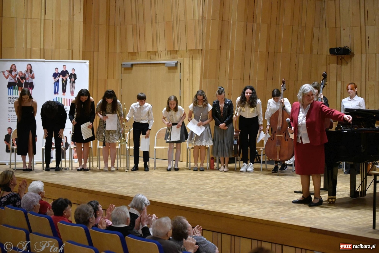 Zdjęcie w galerii na portalu naszraciborz.pl: Wyjątkowi goście w murach szkoły muzycznej [FOTO i WIDEO] wiadomości z regionu
