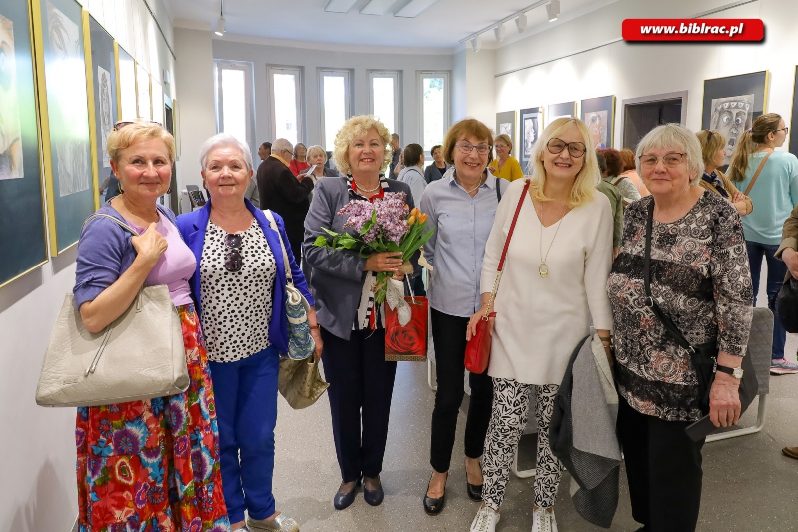 Zdjęcie w galerii na portalu naszraciborz.pl: Wernisaż wystawy Gęby i Gębory Bernadety Długosz-Włodarczyk wiadomości z regionu