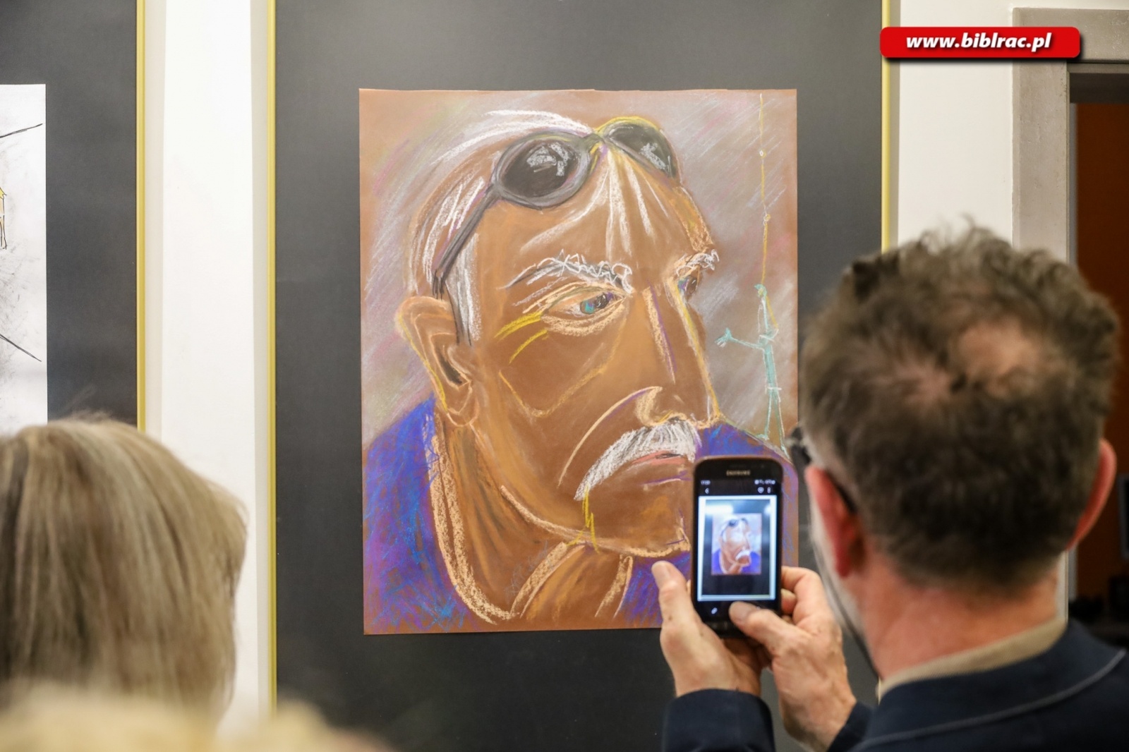 Zdjęcie w galerii na portalu naszraciborz.pl: Wernisaż wystawy Gęby i Gębory Bernadety Długosz-Włodarczyk wiadomości z regionu