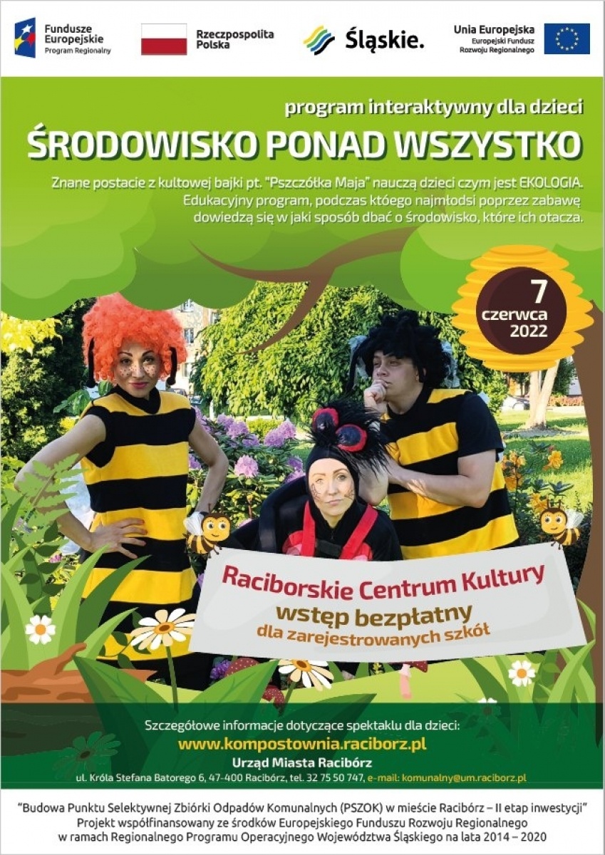 Zdjęcie w galerii na portalu naszraciborz.pl: Bezpłatne przedstawienie i ekologiczna gra miejska - raciborski ratusz zaprasza wiadomości z regionu