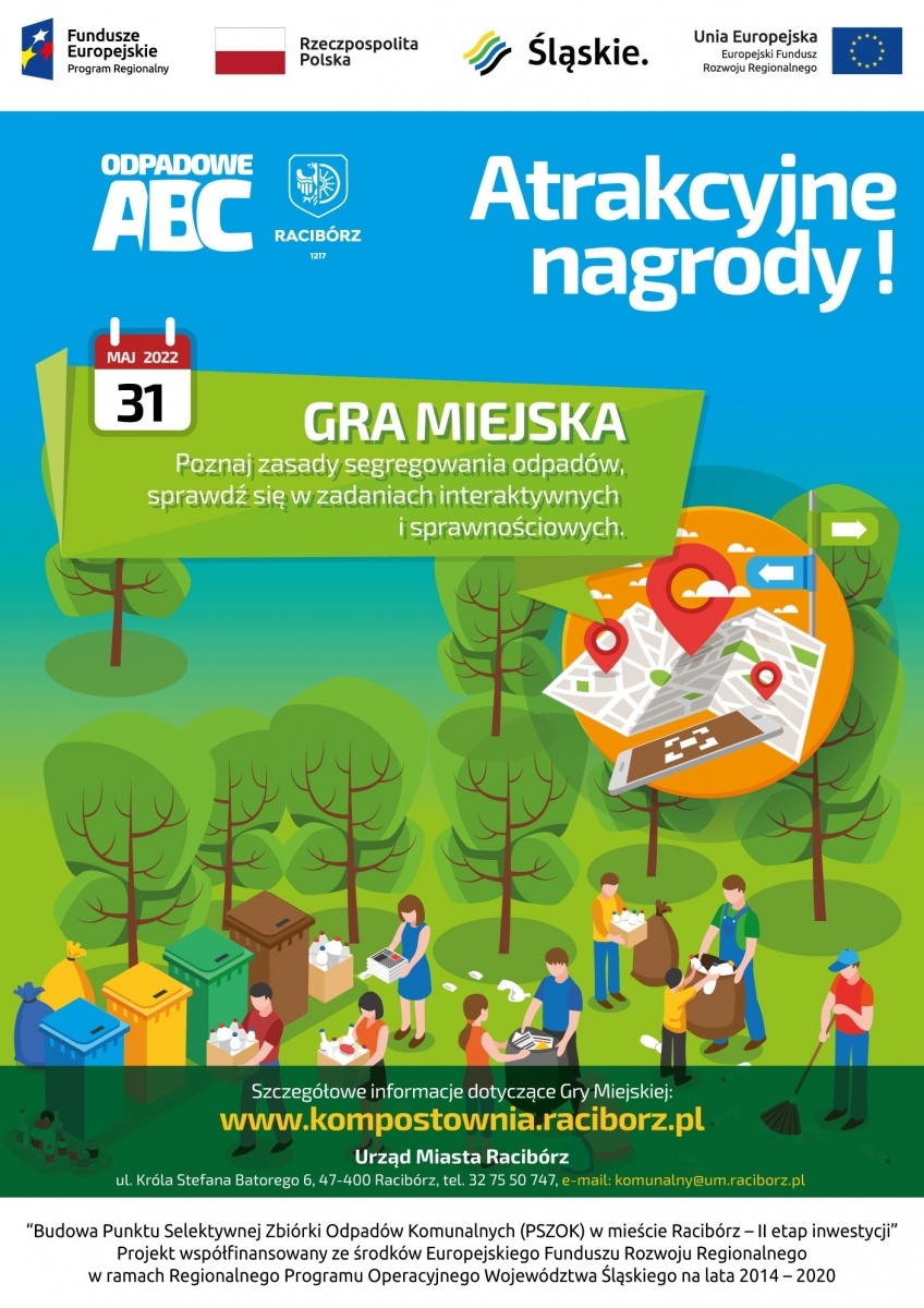 Zdjęcie w galerii na portalu naszraciborz.pl: Bezpłatne przedstawienie i ekologiczna gra miejska - raciborski ratusz zaprasza wiadomości z regionu