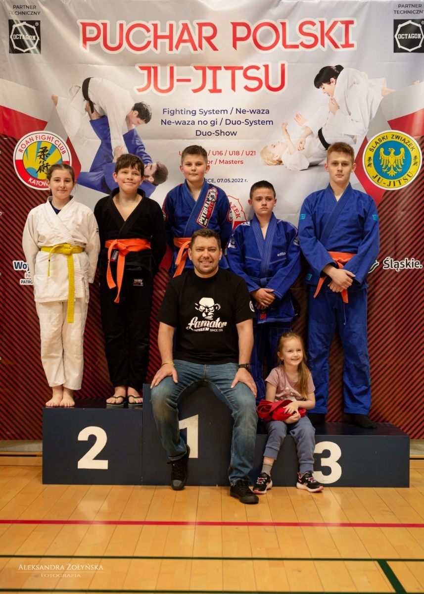 Zdjęcie w galerii na portalu naszraciborz.pl: Łamatorzy na podium Pucharu Polski w Ju Jitsu wiadomości z regionu