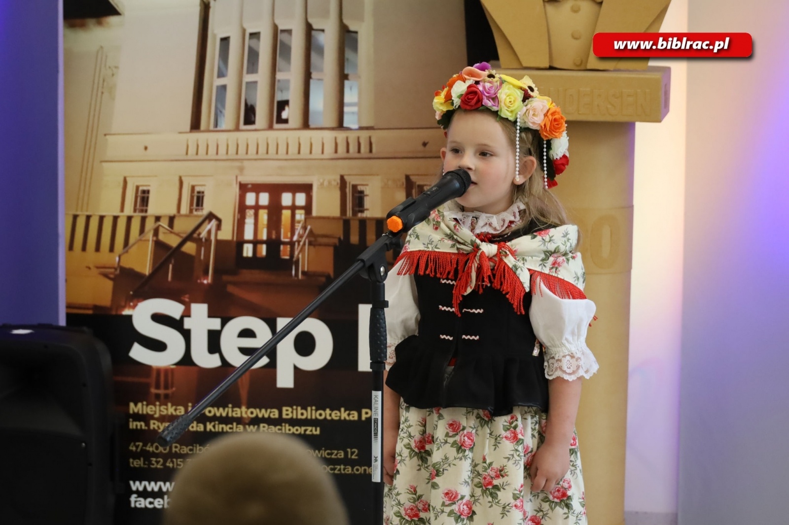 Zdjęcie w galerii na portalu naszraciborz.pl: Ślonsko godka w raciborskiej bibliotece wiadomości z regionu