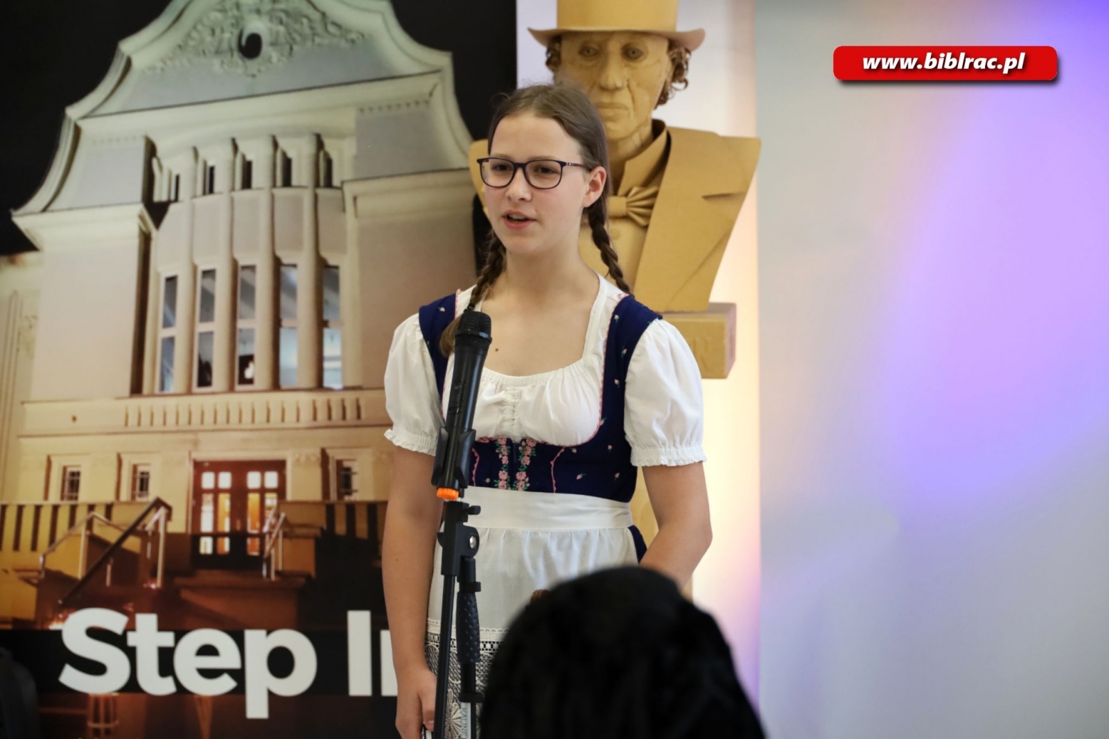 Zdjęcie w galerii na portalu naszraciborz.pl: Ślonsko godka w raciborskiej bibliotece wiadomości z regionu
