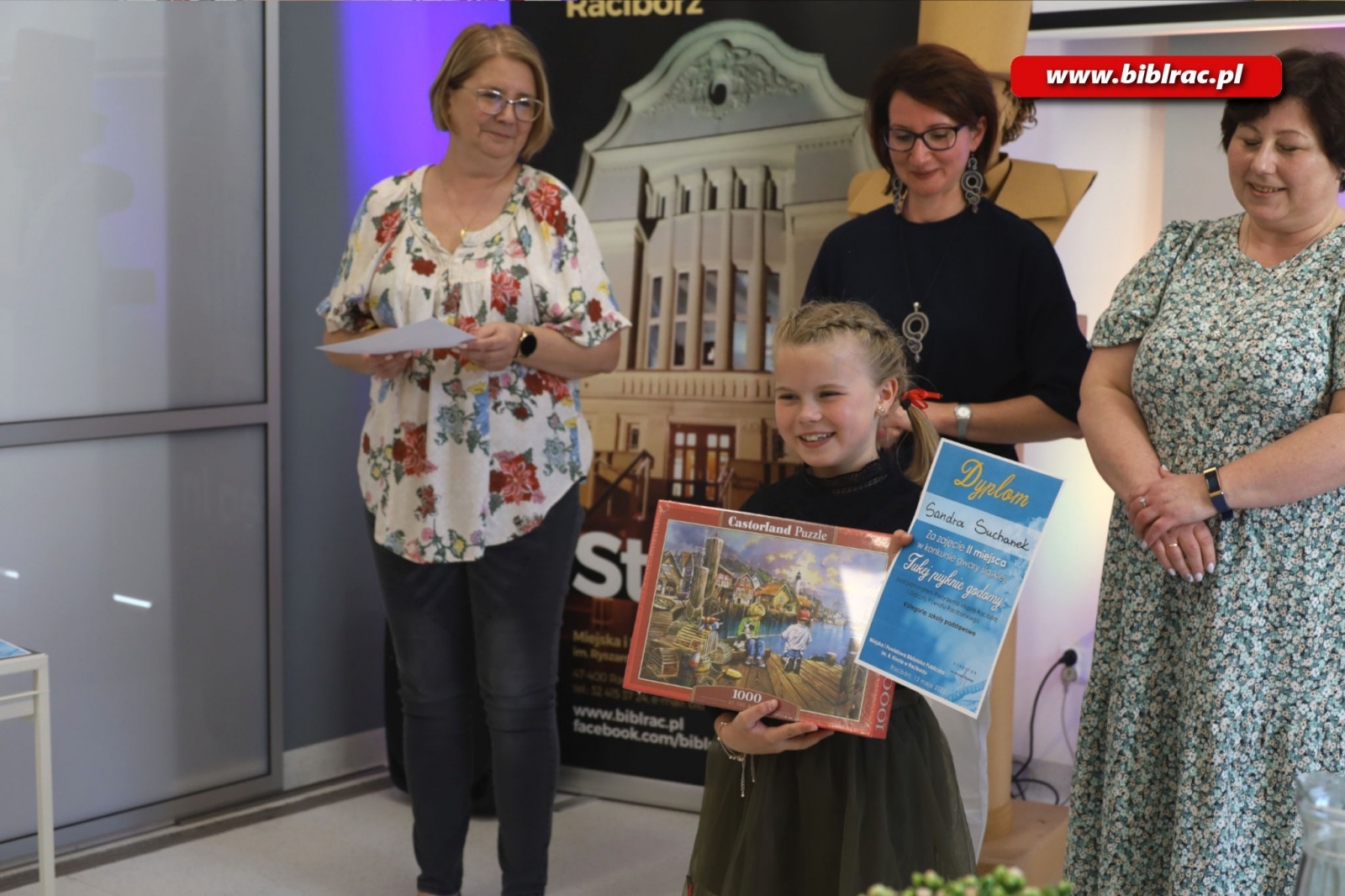 Zdjęcie w galerii na portalu naszraciborz.pl: Ślonsko godka w raciborskiej bibliotece wiadomości z regionu