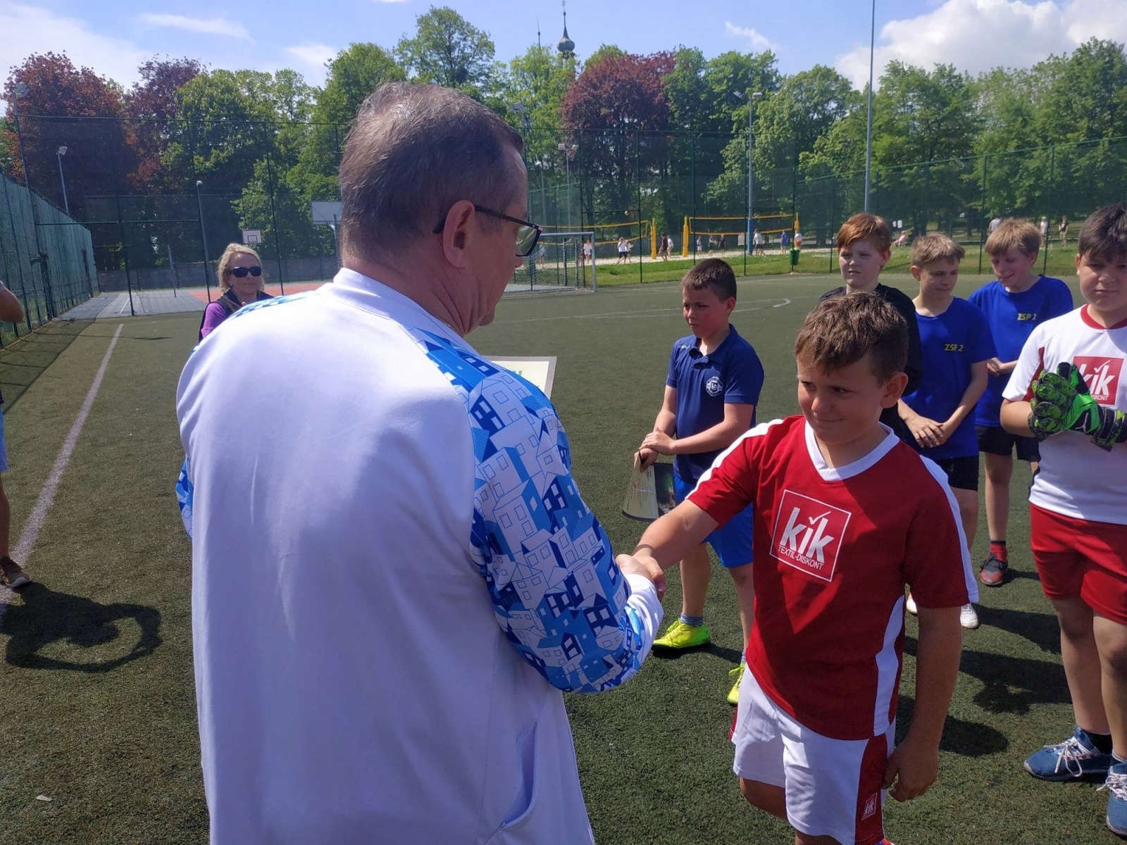 Zdjęcie w galerii na portalu naszraciborz.pl: Futboliści z SP 18 i Krzanowic najlepsi w Igrzyskach Dzieci wiadomości z regionu