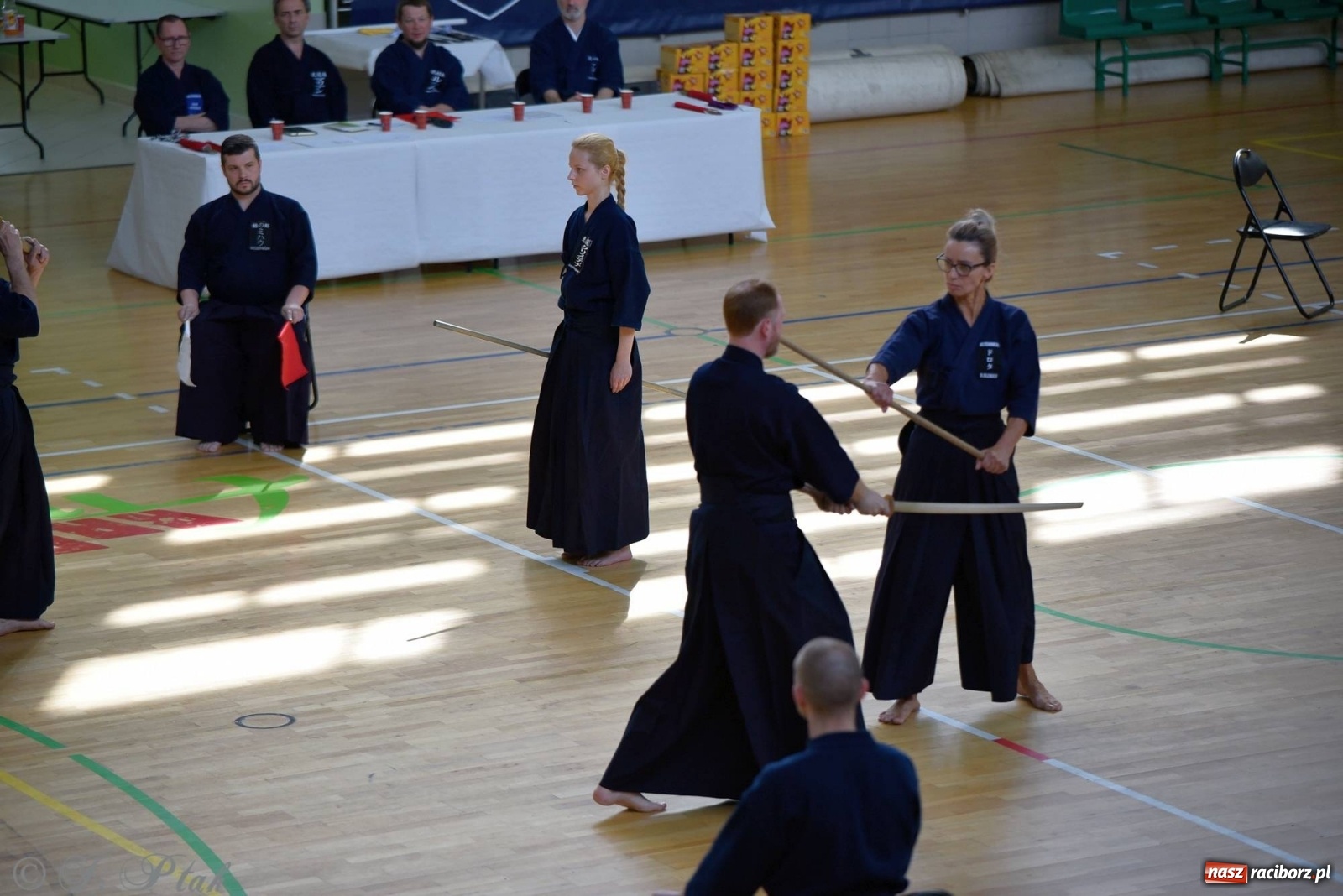 Zdjęcie w galerii na portalu naszraciborz.pl: W arenie przy Łąkowej trwają mistrzostwa Polski w Jodo i Iaido [FOTO] wiadomości z regionu