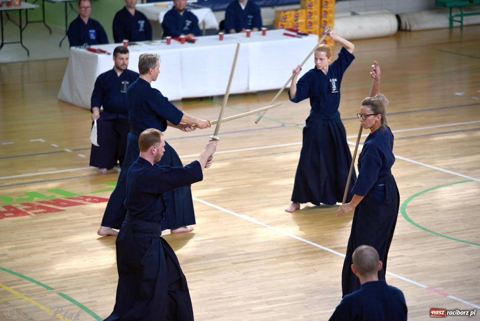 Zdjęcie w galerii na portalu naszraciborz.pl: W arenie przy Łąkowej trwają mistrzostwa Polski w Jodo i Iaido [FOTO] wiadomości z regionu
