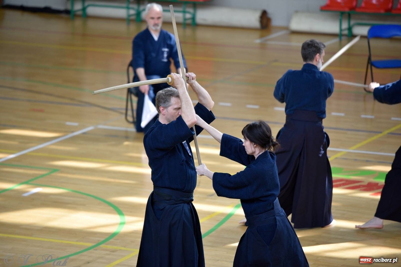 Zdjęcie w galerii na portalu naszraciborz.pl: W arenie przy Łąkowej trwają mistrzostwa Polski w Jodo i Iaido [FOTO] wiadomości z regionu