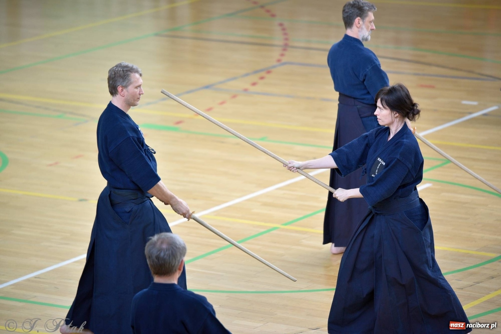 Zdjęcie w galerii na portalu naszraciborz.pl: W arenie przy Łąkowej trwają mistrzostwa Polski w Jodo i Iaido [FOTO] wiadomości z regionu