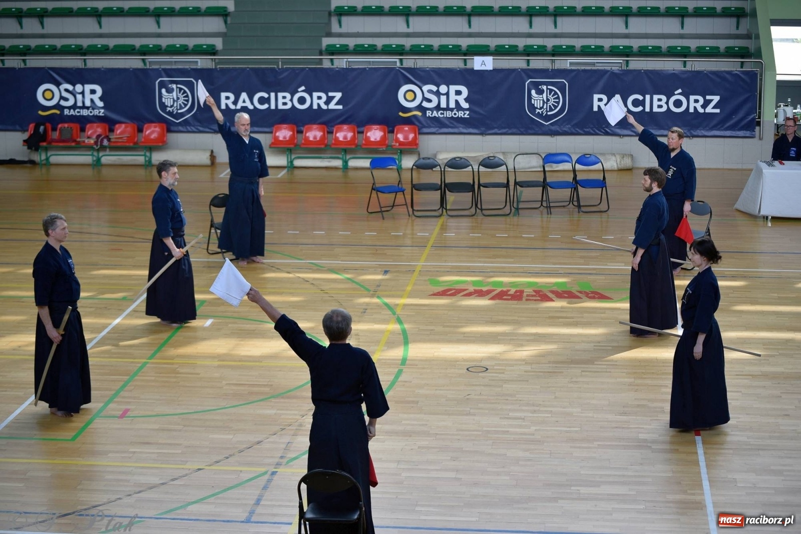 Zdjęcie w galerii na portalu naszraciborz.pl: W arenie przy Łąkowej trwają mistrzostwa Polski w Jodo i Iaido [FOTO] wiadomości z regionu