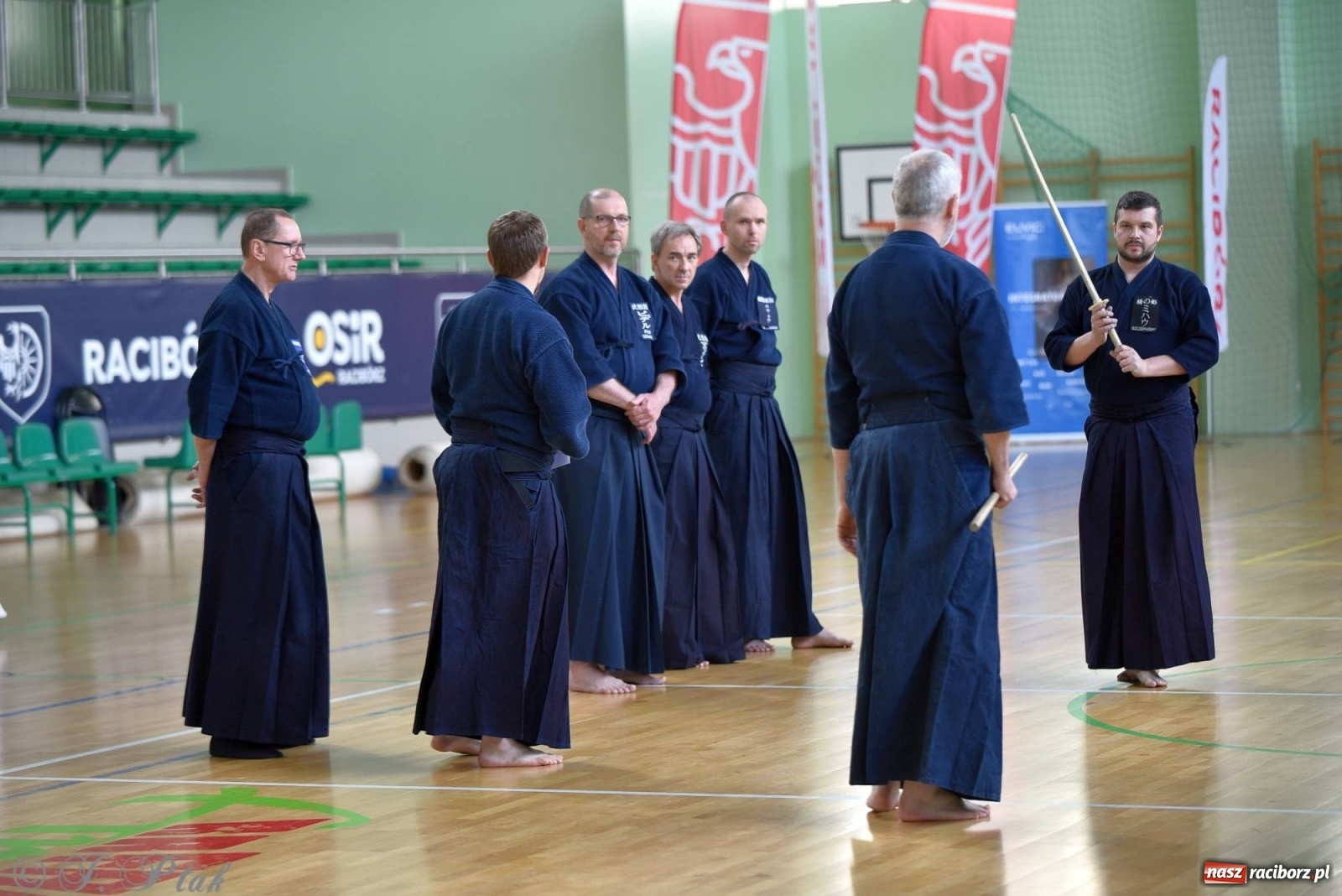 Zdjęcie w galerii na portalu naszraciborz.pl: W arenie przy Łąkowej trwają mistrzostwa Polski w Jodo i Iaido [FOTO] wiadomości z regionu