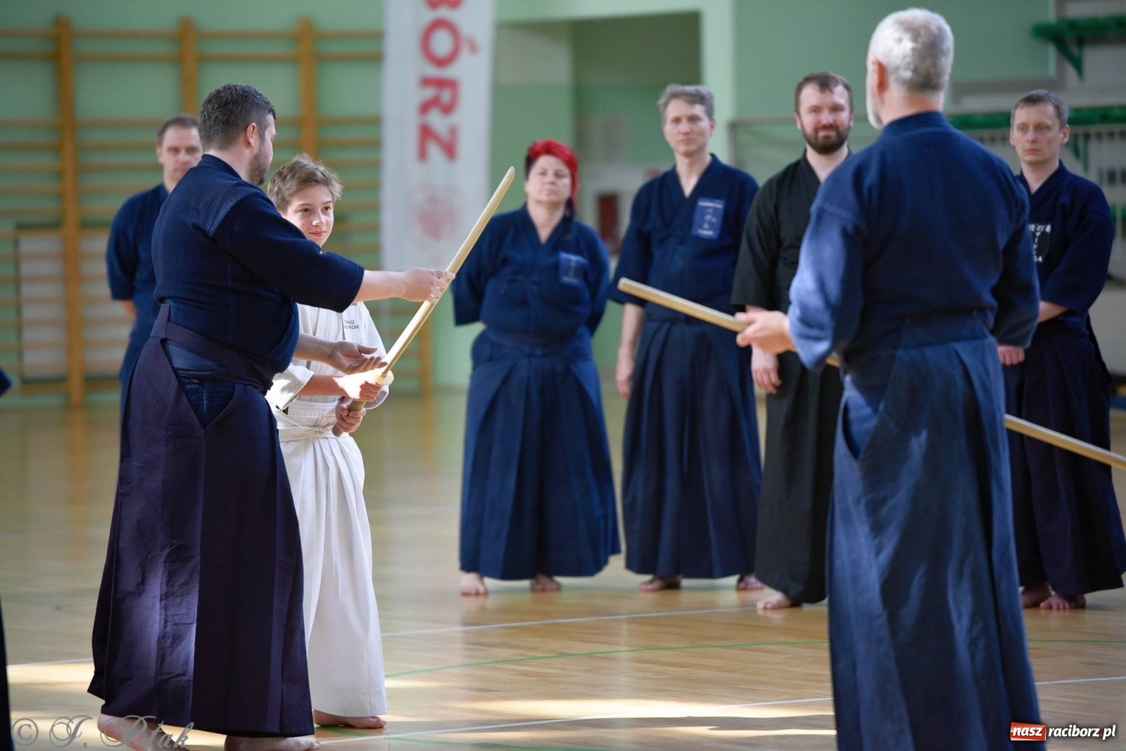 Zdjęcie w galerii na portalu naszraciborz.pl: W arenie przy Łąkowej trwają mistrzostwa Polski w Jodo i Iaido [FOTO] wiadomości z regionu