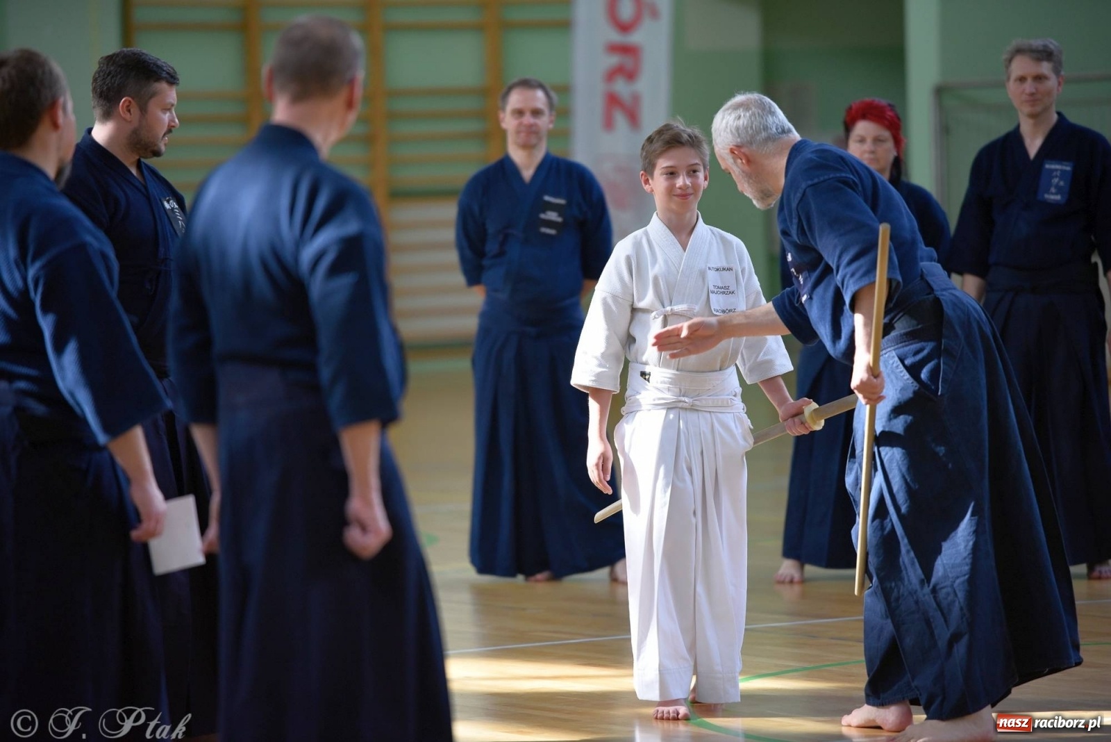 Zdjęcie w galerii na portalu naszraciborz.pl: W arenie przy Łąkowej trwają mistrzostwa Polski w Jodo i Iaido [FOTO] wiadomości z regionu