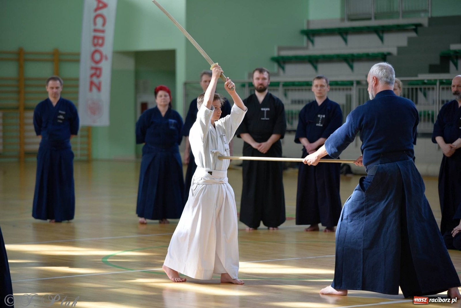 Zdjęcie w galerii na portalu naszraciborz.pl: W arenie przy Łąkowej trwają mistrzostwa Polski w Jodo i Iaido [FOTO] wiadomości z regionu