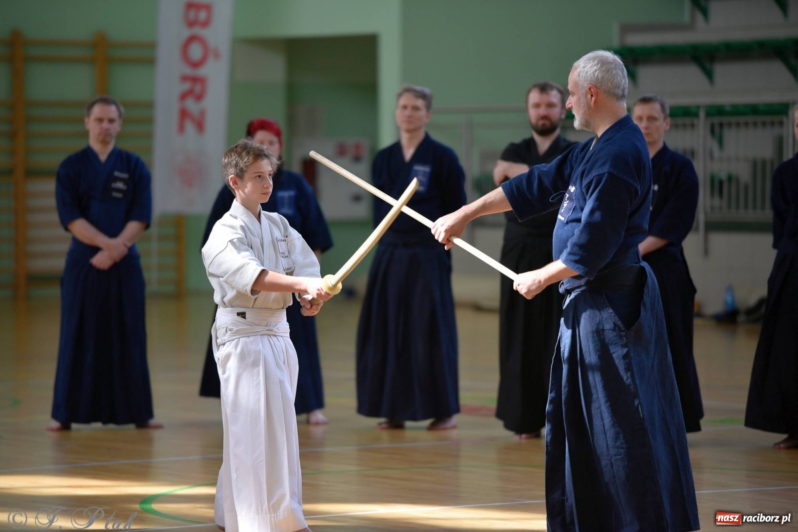 Zdjęcie w galerii na portalu naszraciborz.pl: W arenie przy Łąkowej trwają mistrzostwa Polski w Jodo i Iaido [FOTO] wiadomości z regionu