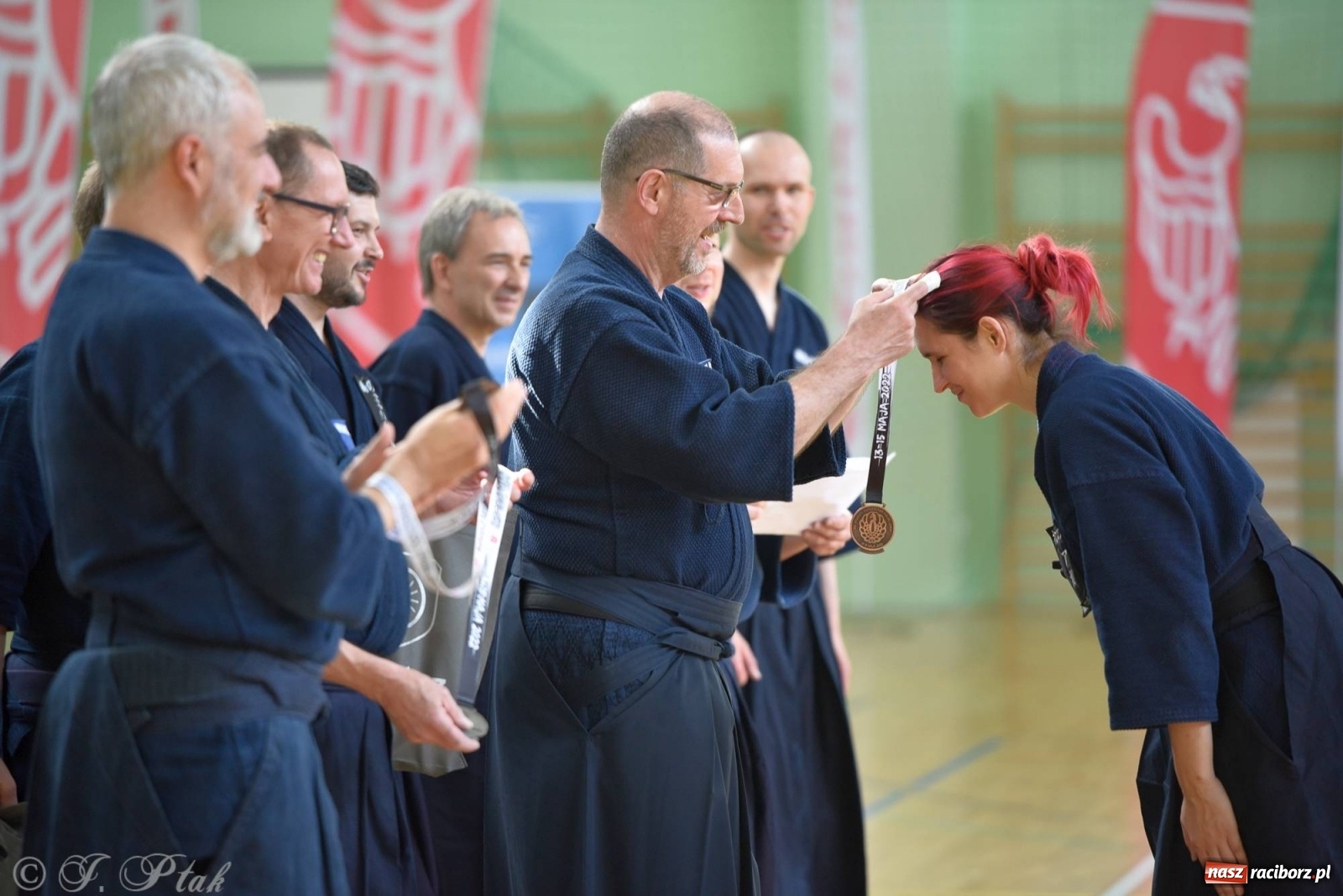 Zdjęcie w galerii na portalu naszraciborz.pl: W arenie przy Łąkowej trwają mistrzostwa Polski w Jodo i Iaido [FOTO] wiadomości z regionu