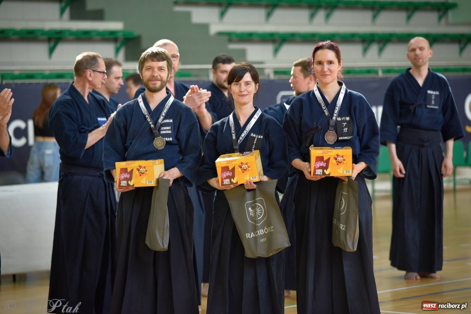 Zdjęcie w galerii na portalu naszraciborz.pl: W arenie przy Łąkowej trwają mistrzostwa Polski w Jodo i Iaido [FOTO] wiadomości z regionu