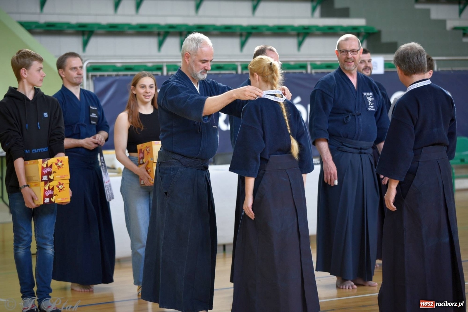 Zdjęcie w galerii na portalu naszraciborz.pl: W arenie przy Łąkowej trwają mistrzostwa Polski w Jodo i Iaido [FOTO] wiadomości z regionu