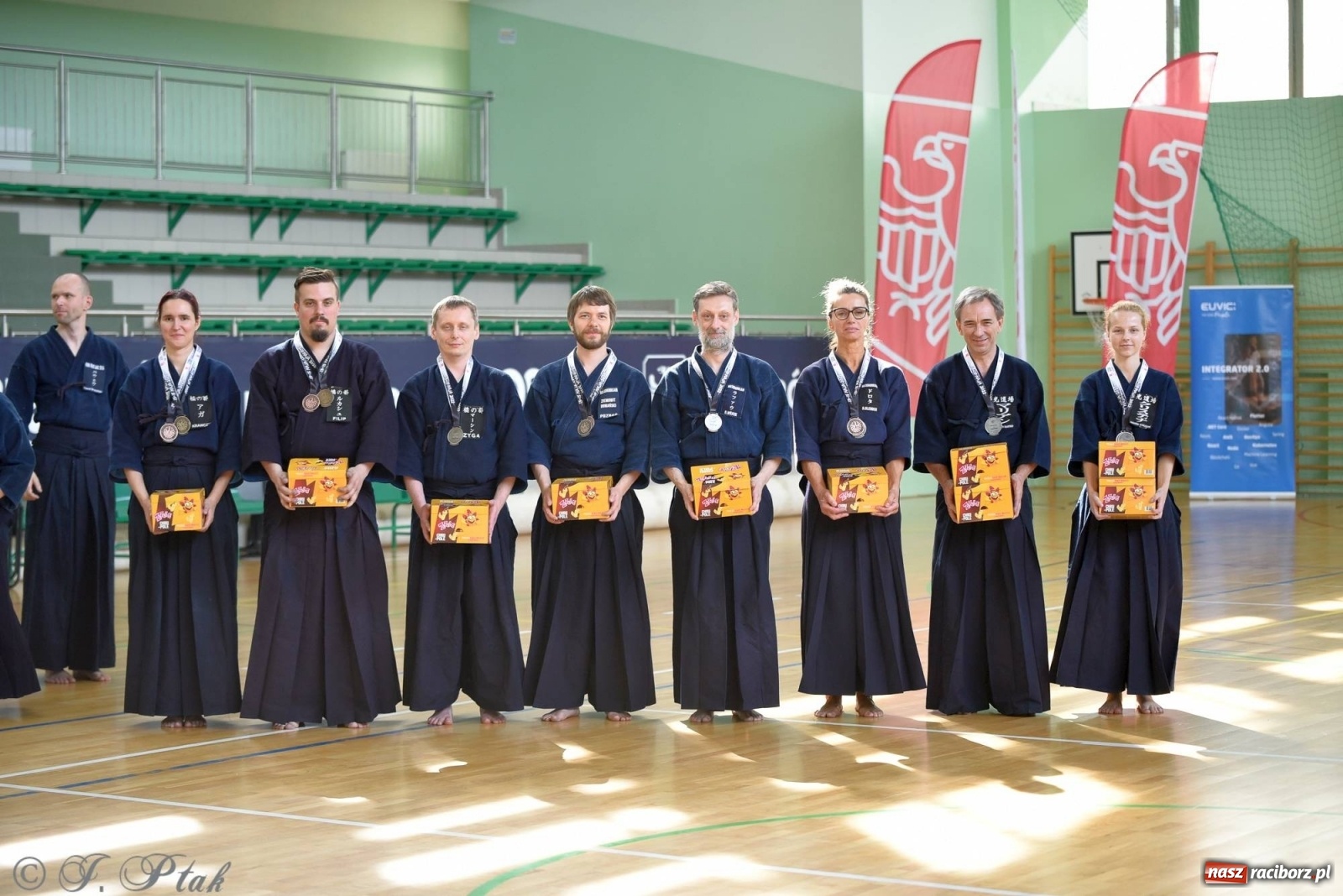 Zdjęcie w galerii na portalu naszraciborz.pl: W arenie przy Łąkowej trwają mistrzostwa Polski w Jodo i Iaido [FOTO] wiadomości z regionu