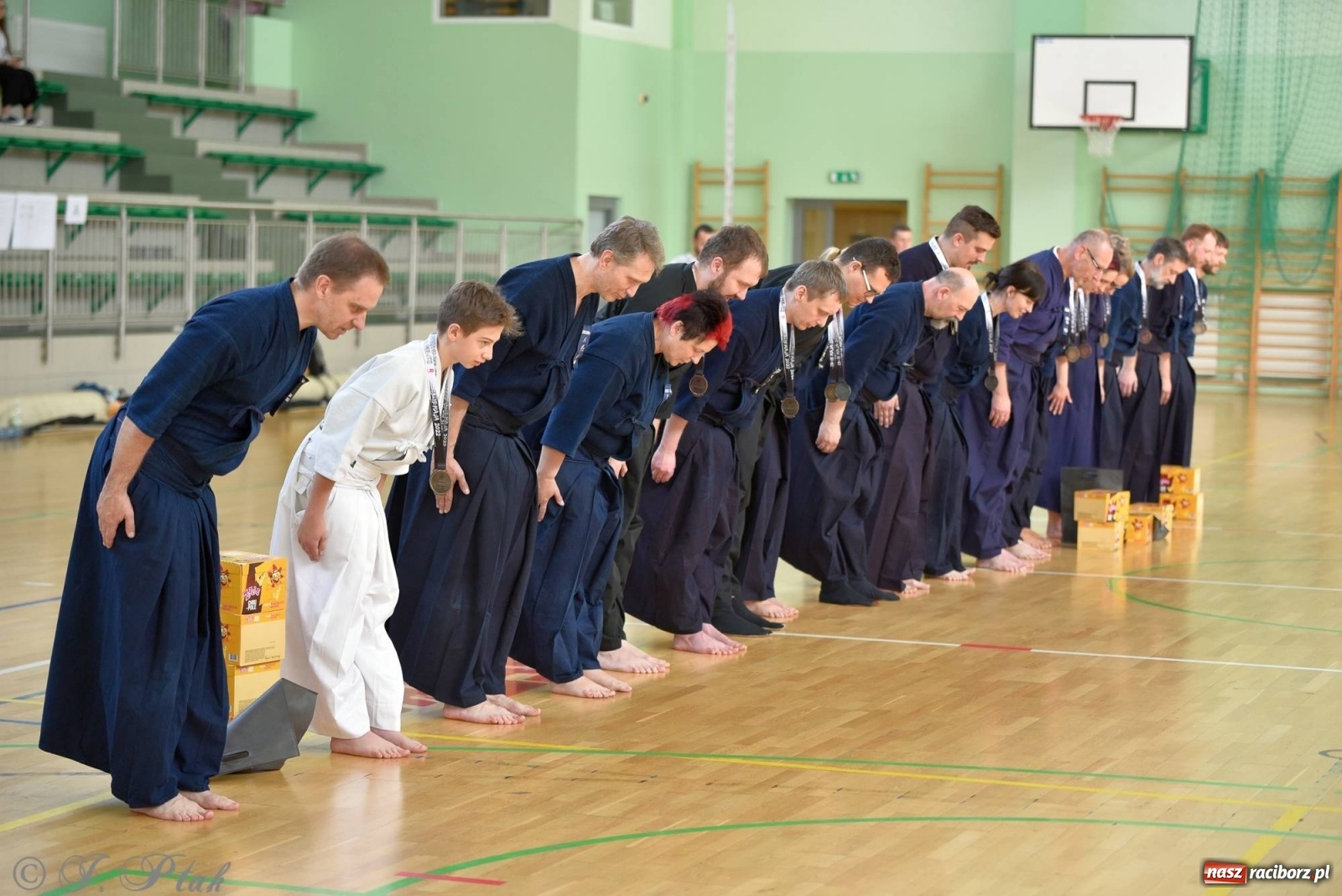 Zdjęcie w galerii na portalu naszraciborz.pl: W arenie przy Łąkowej trwają mistrzostwa Polski w Jodo i Iaido [FOTO] wiadomości z regionu
