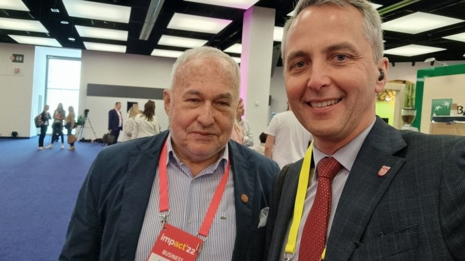 Zdjęcie w galerii na portalu naszraciborz.pl: Prezydent Raciborza na kongresie Impact 22 wiadomości z regionu