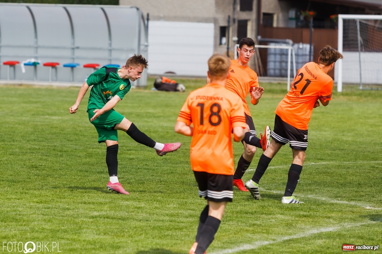 Zdjęcie w galerii na portalu naszraciborz.pl: Juniorzy. Studzienna lepsza od Jastrzębia [FOTO] wiadomości z regionu