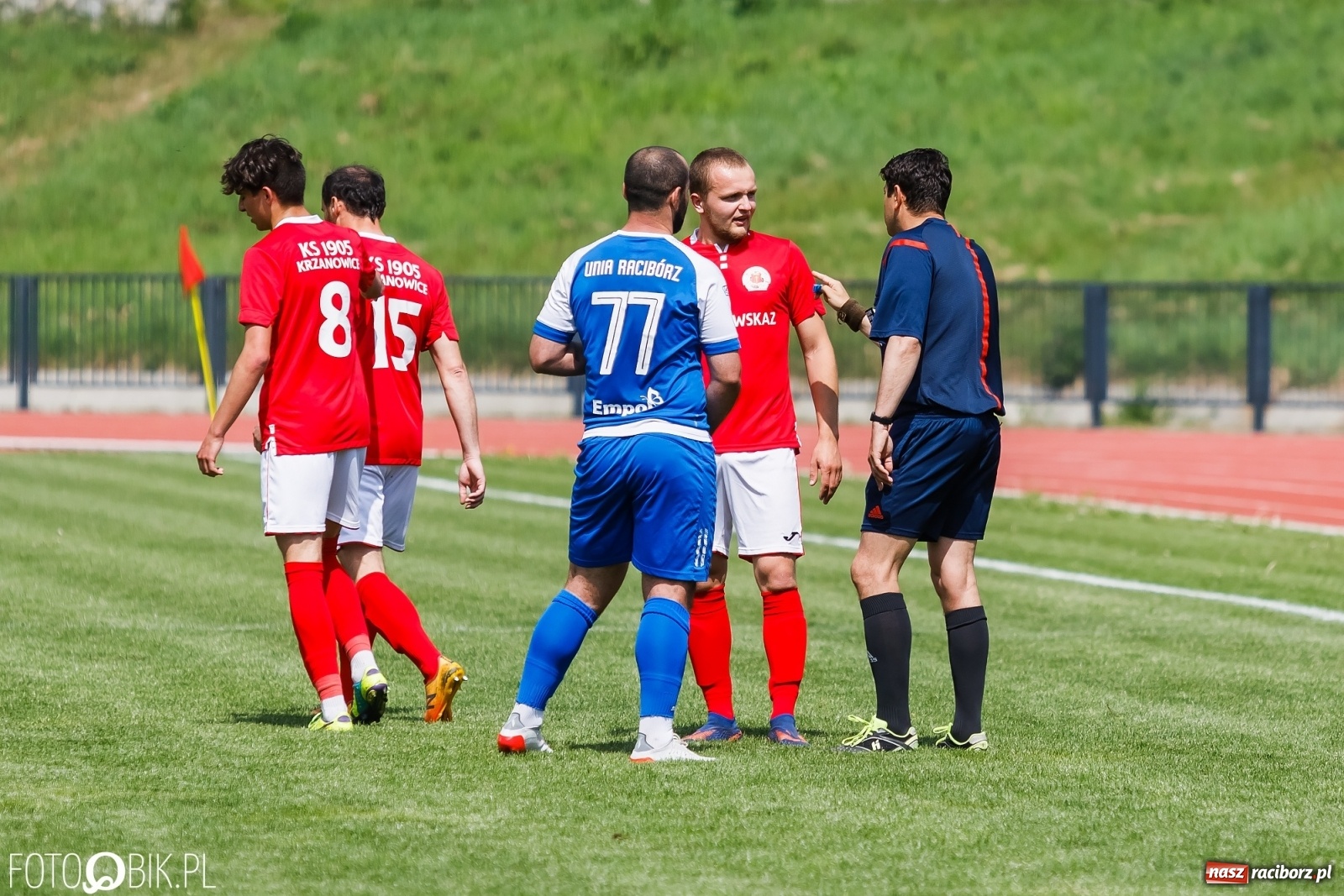 Zdjęcie w galerii na portalu naszraciborz.pl: Unia Krzanowice pokonała i fotel lidera zachowała [FOTO] wiadomości z regionu