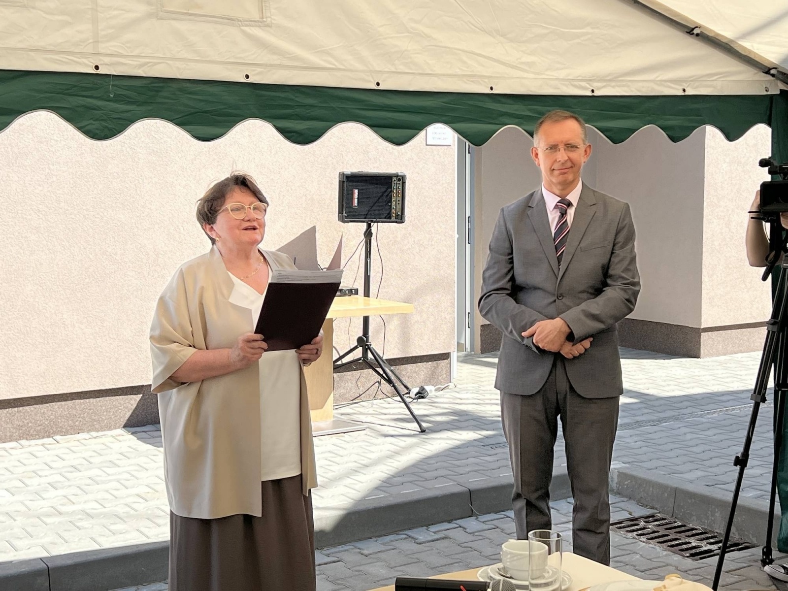 Zdjęcie w galerii na portalu naszraciborz.pl: W Ciechowicach oficjalnie otwarto oczyszczalnię ścieków [FOTO i WIDEO] wiadomości z regionu