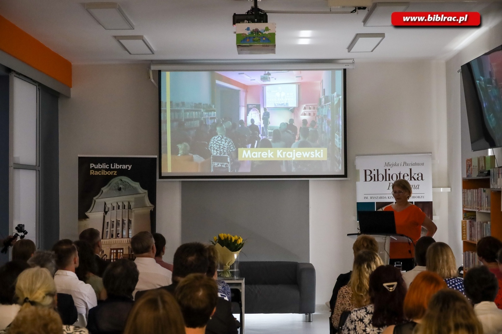 Zdjęcie w galerii na portalu naszraciborz.pl: W bibliotece świętowano Dzień Bibliotekarza wiadomości z regionu