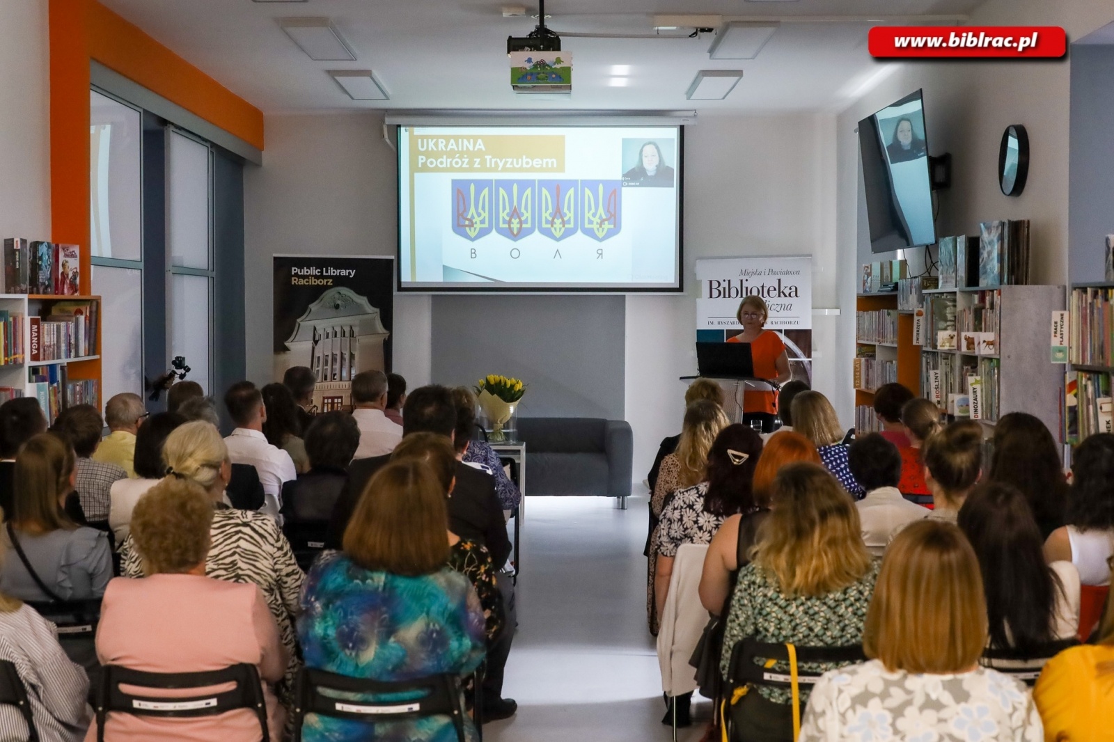 Zdjęcie w galerii na portalu naszraciborz.pl: W bibliotece świętowano Dzień Bibliotekarza wiadomości z regionu