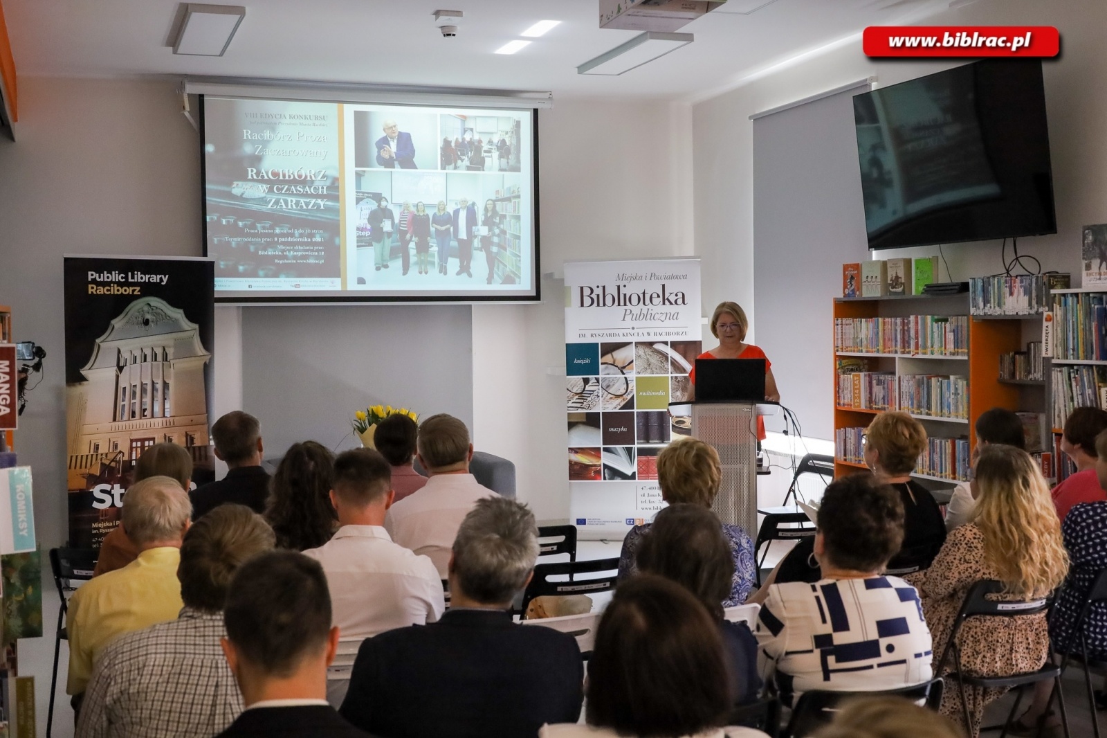 Zdjęcie w galerii na portalu naszraciborz.pl: W bibliotece świętowano Dzień Bibliotekarza wiadomości z regionu