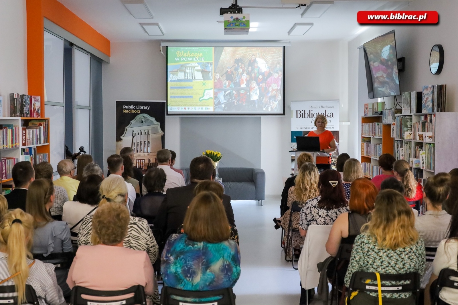 Zdjęcie w galerii na portalu naszraciborz.pl: W bibliotece świętowano Dzień Bibliotekarza wiadomości z regionu