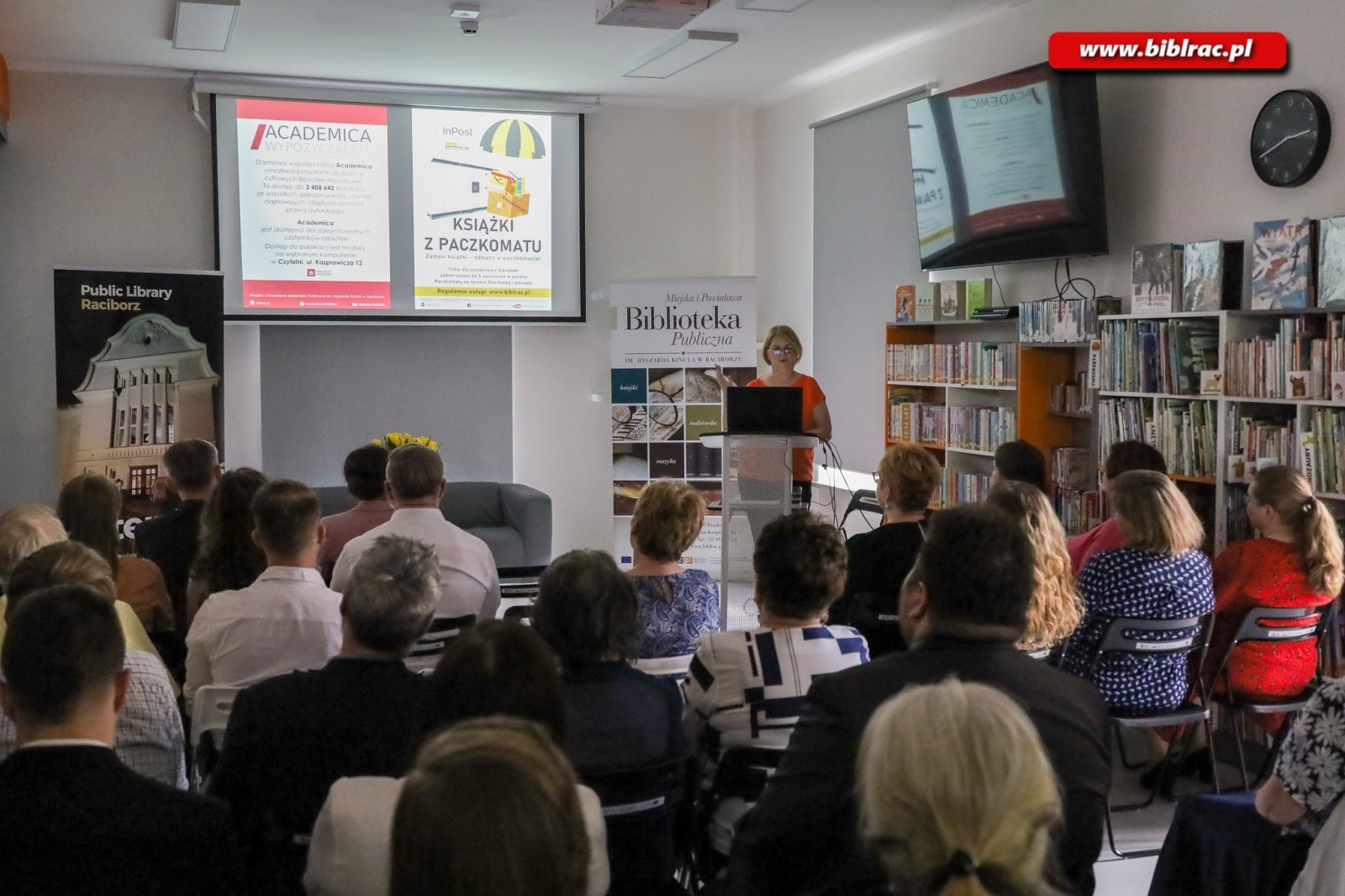 Zdjęcie w galerii na portalu naszraciborz.pl: W bibliotece świętowano Dzień Bibliotekarza wiadomości z regionu