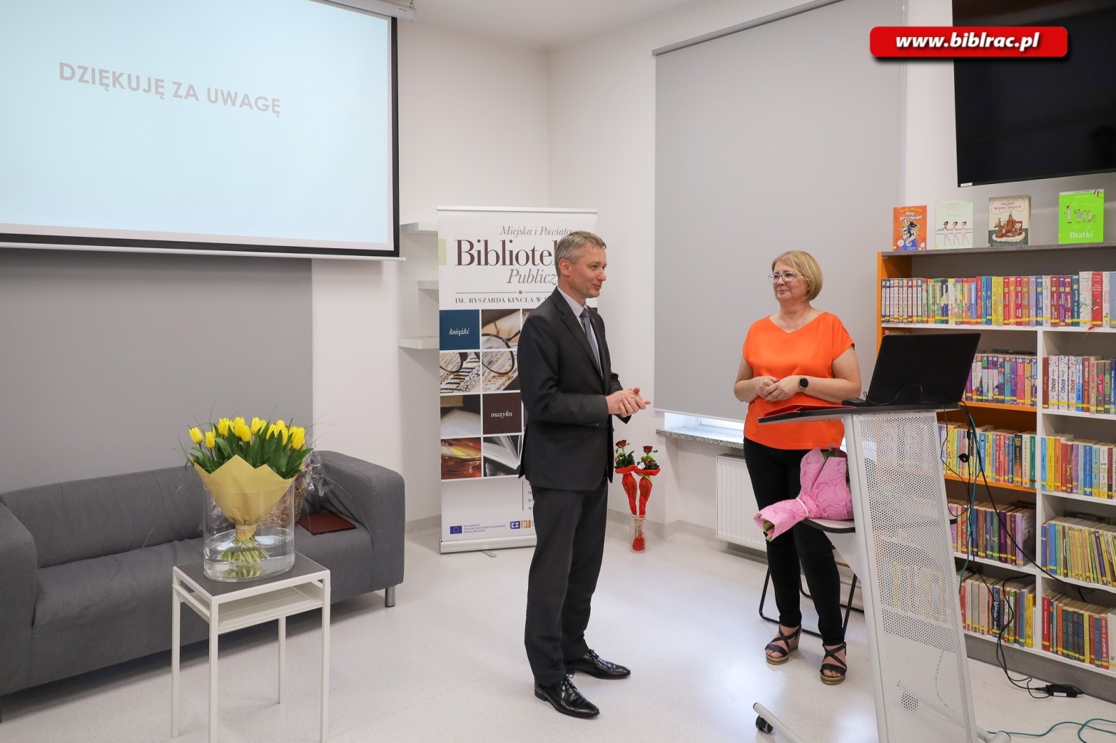 Zdjęcie w galerii na portalu naszraciborz.pl: W bibliotece świętowano Dzień Bibliotekarza wiadomości z regionu