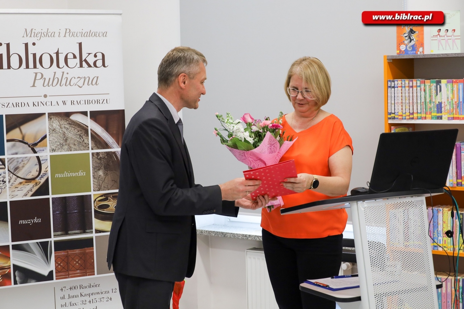 Zdjęcie w galerii na portalu naszraciborz.pl: W bibliotece świętowano Dzień Bibliotekarza wiadomości z regionu