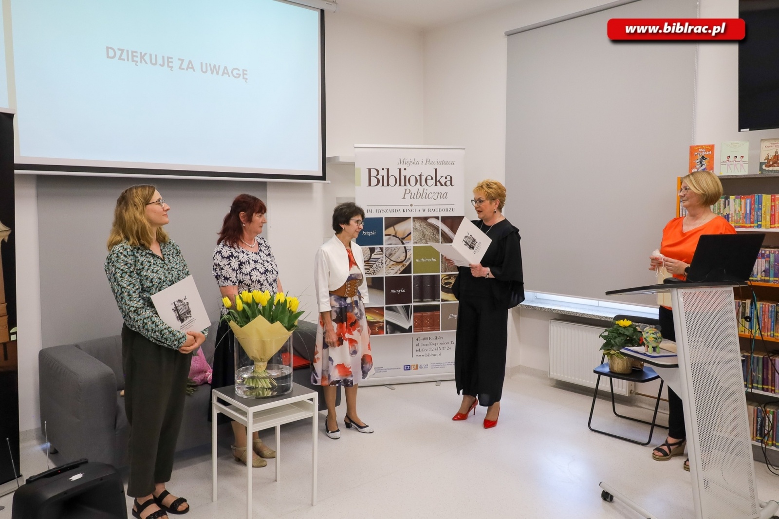 Zdjęcie w galerii na portalu naszraciborz.pl: W bibliotece świętowano Dzień Bibliotekarza wiadomości z regionu