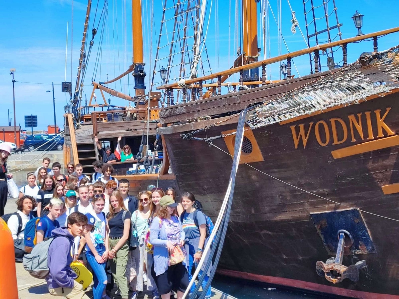 Zdjęcie w galerii na portalu naszraciborz.pl: Uczniowie ZSO nr 1 odkrywają francuską Bretanię! wiadomości z regionu