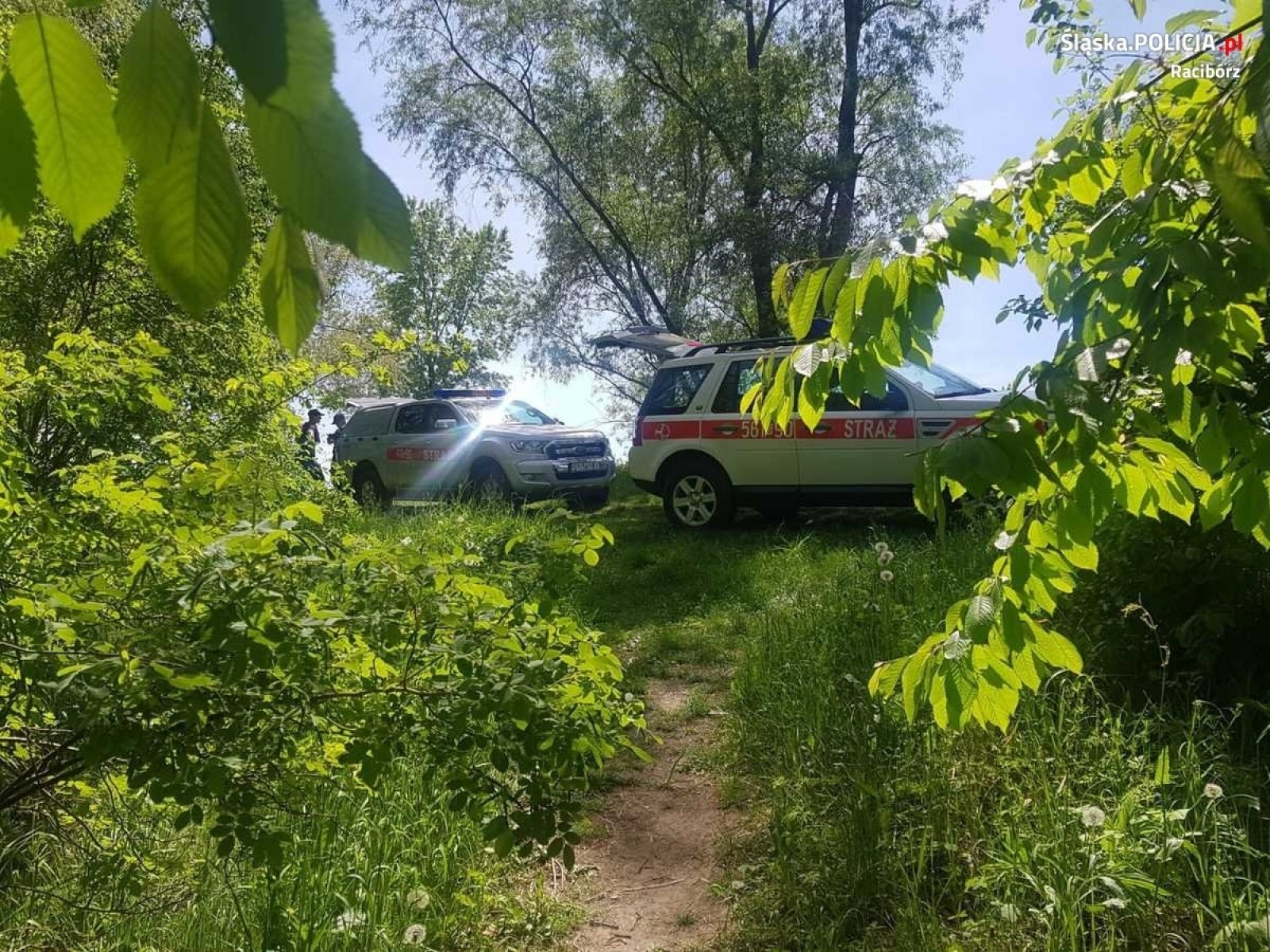 Zdjęcie w galerii na portalu naszraciborz.pl: Ze żwirowni na Ostrogu wyłowiono ciało mężczyzny wiadomości z regionu