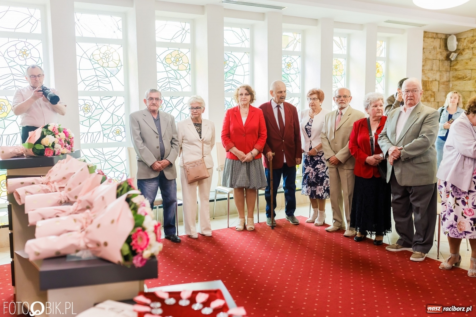 Zdjęcie w galerii na portalu naszraciborz.pl: Złote gody małżeńskie w raciborskim USC [FOTO] wiadomości z regionu