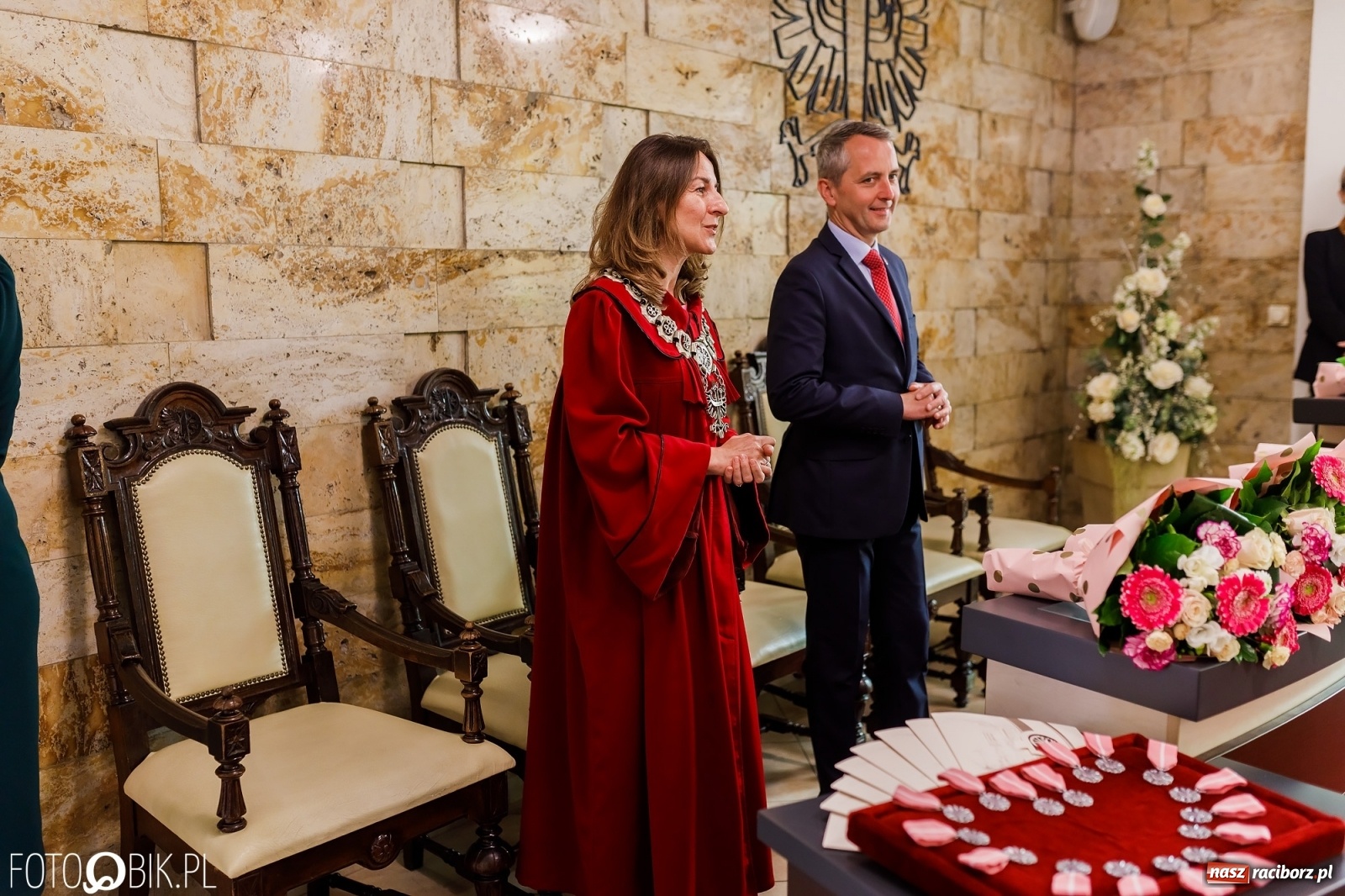 Zdjęcie w galerii na portalu naszraciborz.pl: Złote gody małżeńskie w raciborskim USC [FOTO] wiadomości z regionu